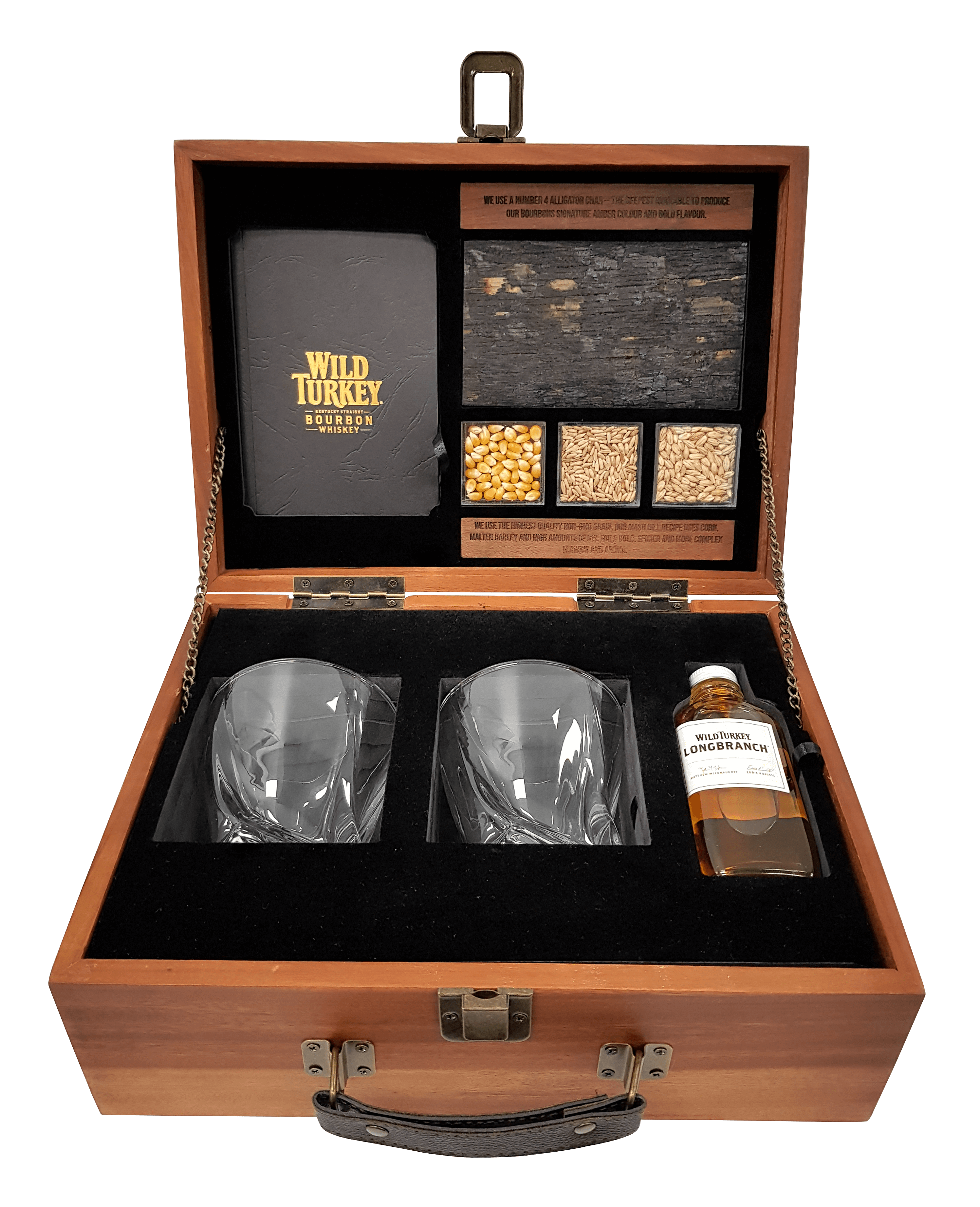 Wild Turkey longbranch box - inside - all